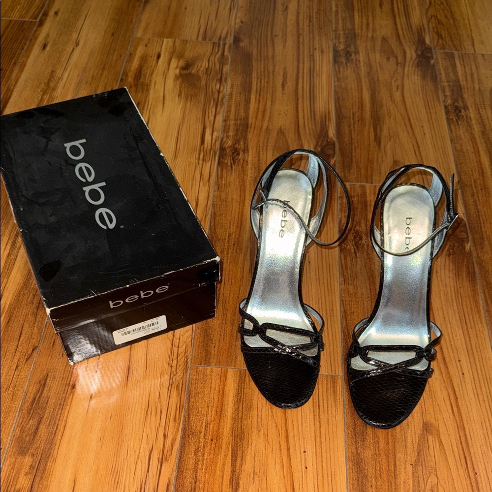 Bebe Pamela Strappy Heels